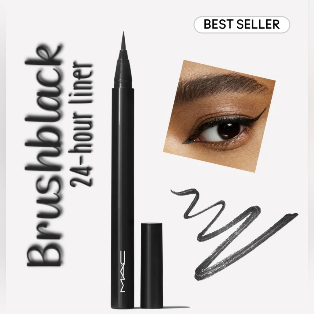 Mac Cosmetics Brushstroke 24 Hour Eyeliner Brand New in Box Authentic